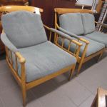 661 6578 SOFA + ARMCHAIR